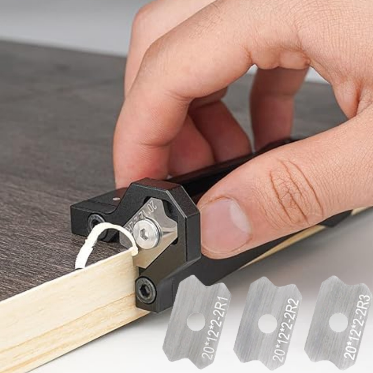 Woodworking Workshop - 木工用ベニヤエッジトリマー、エッジバンディングツール、木工用面取り手動かんな、木工用バリ取りかんな