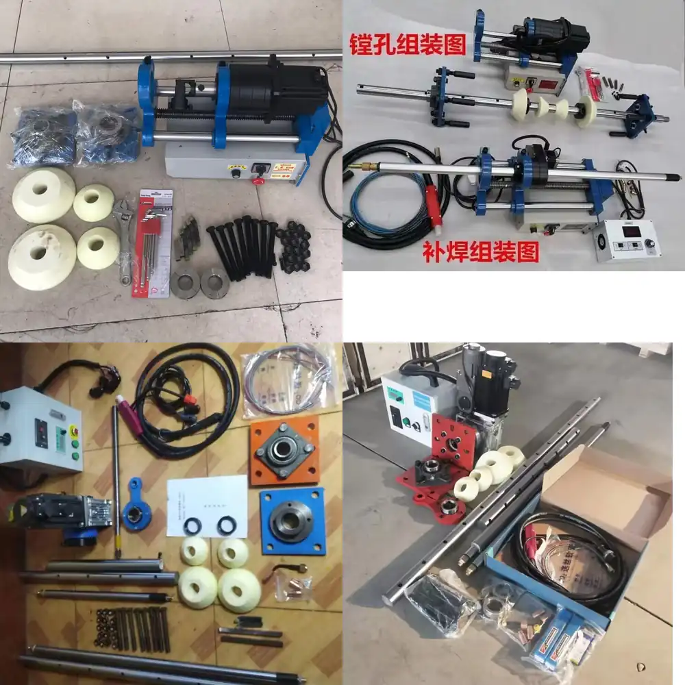 Woodworking Machinery - 2026年注目商品 ポータブル自動2in1ラインボーリング＆ボア溶接機 CNC木工機械 キャビネット製造用