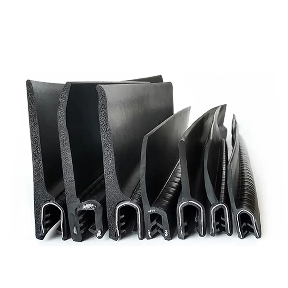 Woodworking Zone - h/F/U 形状シールストリップ EPDM ゴム金属木材パネルボードシートクランプ溝エッジシールド衝突防止保護ストリップ