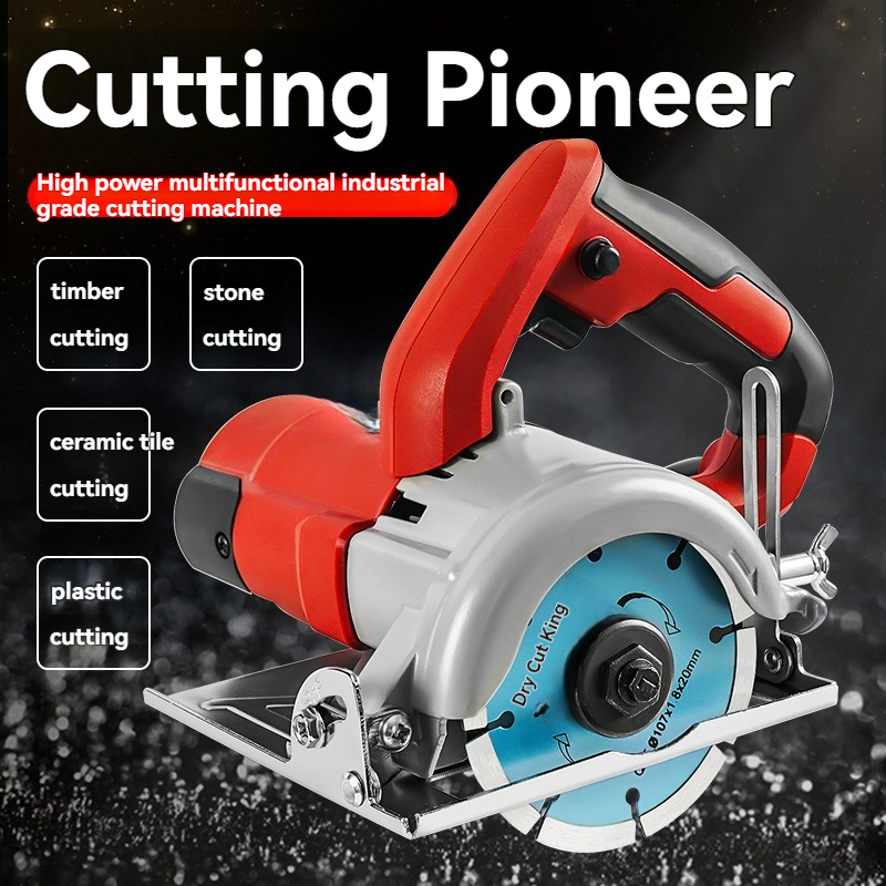 Woodworking Machinery - 小型木工ハンドヘルド切断機家庭用ハイパワー多機能ハンドヘルドセラミックタイルストーンメタルスロッティングマシン