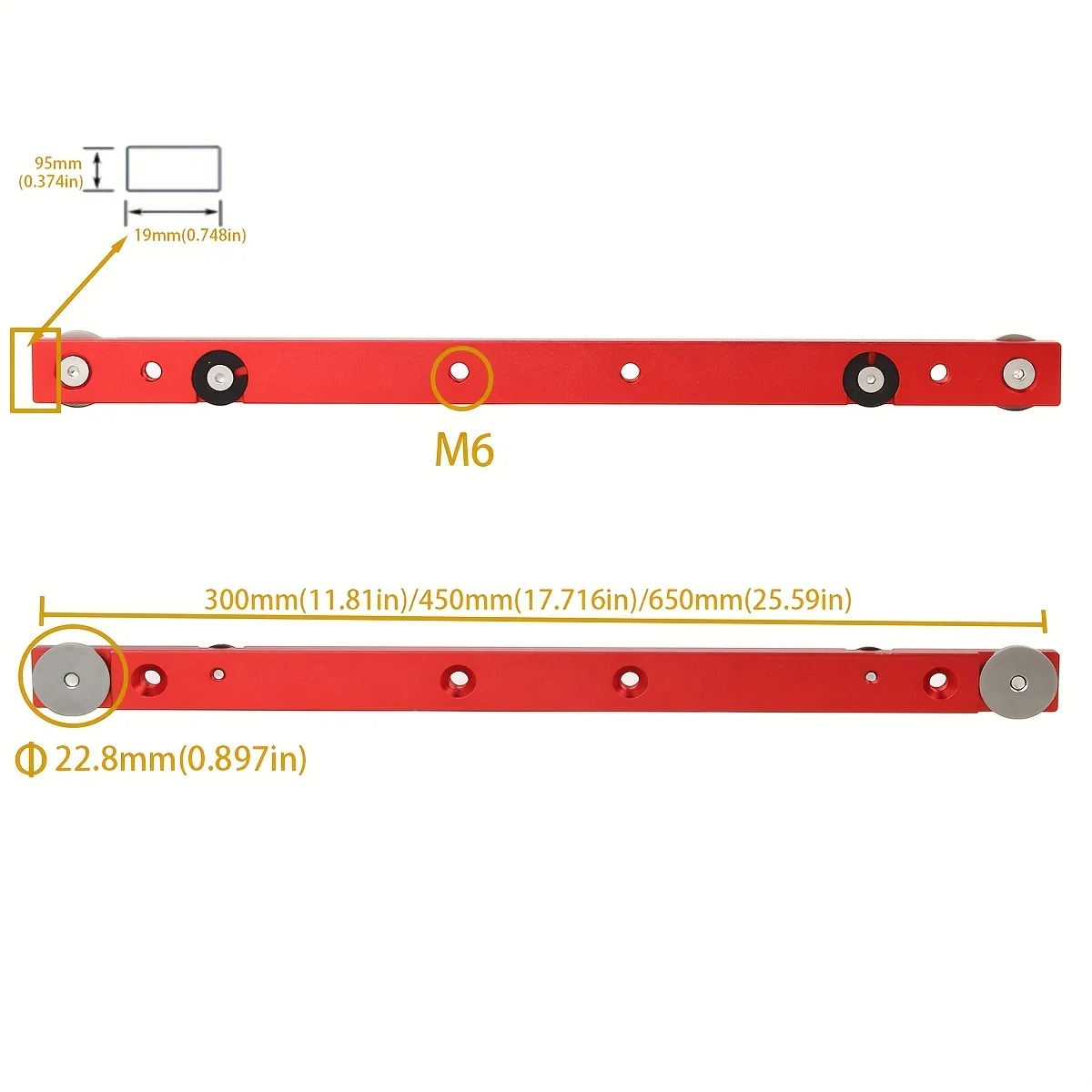 1Pc T トラックスロットマイターバースライダーテーブルソ - Woodworking Work Table のレビューと価格