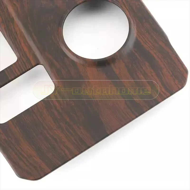 木目調センターコンソールギアシフトパネルカバートリムフォード - Woodworking Zone のレビューと価格