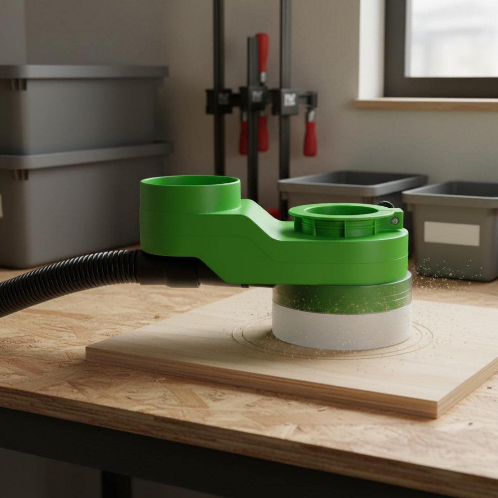 スピンドルダストカバー クリーンカッティング CNCダストフ - Woodworking Workshop のレビューと価格