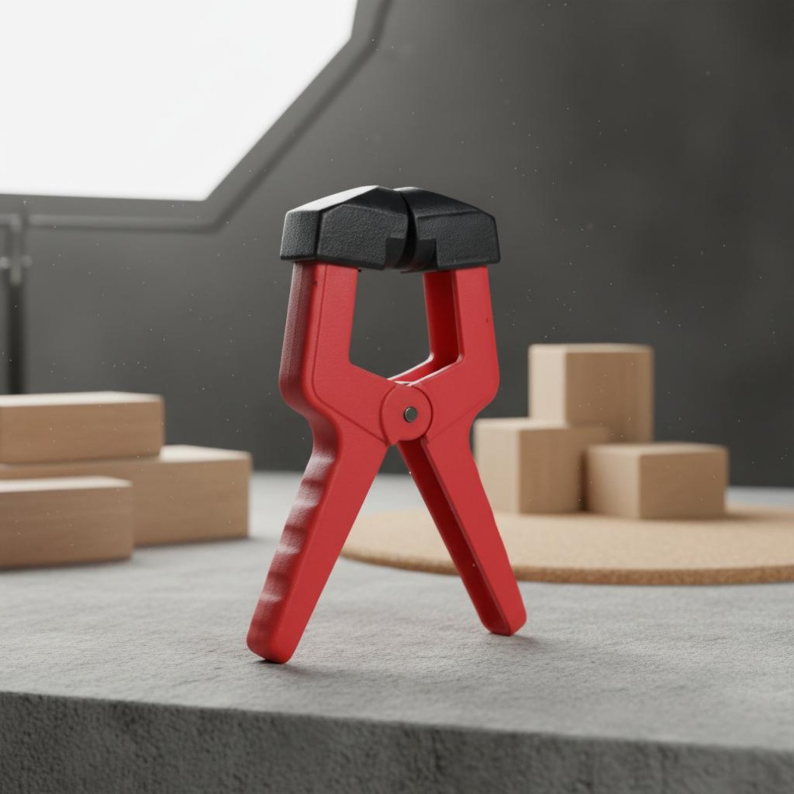 三角クランプ クランプ 赤色プラスチックコイルクランプ ハン - Woodworking Workshop のレビューと価格