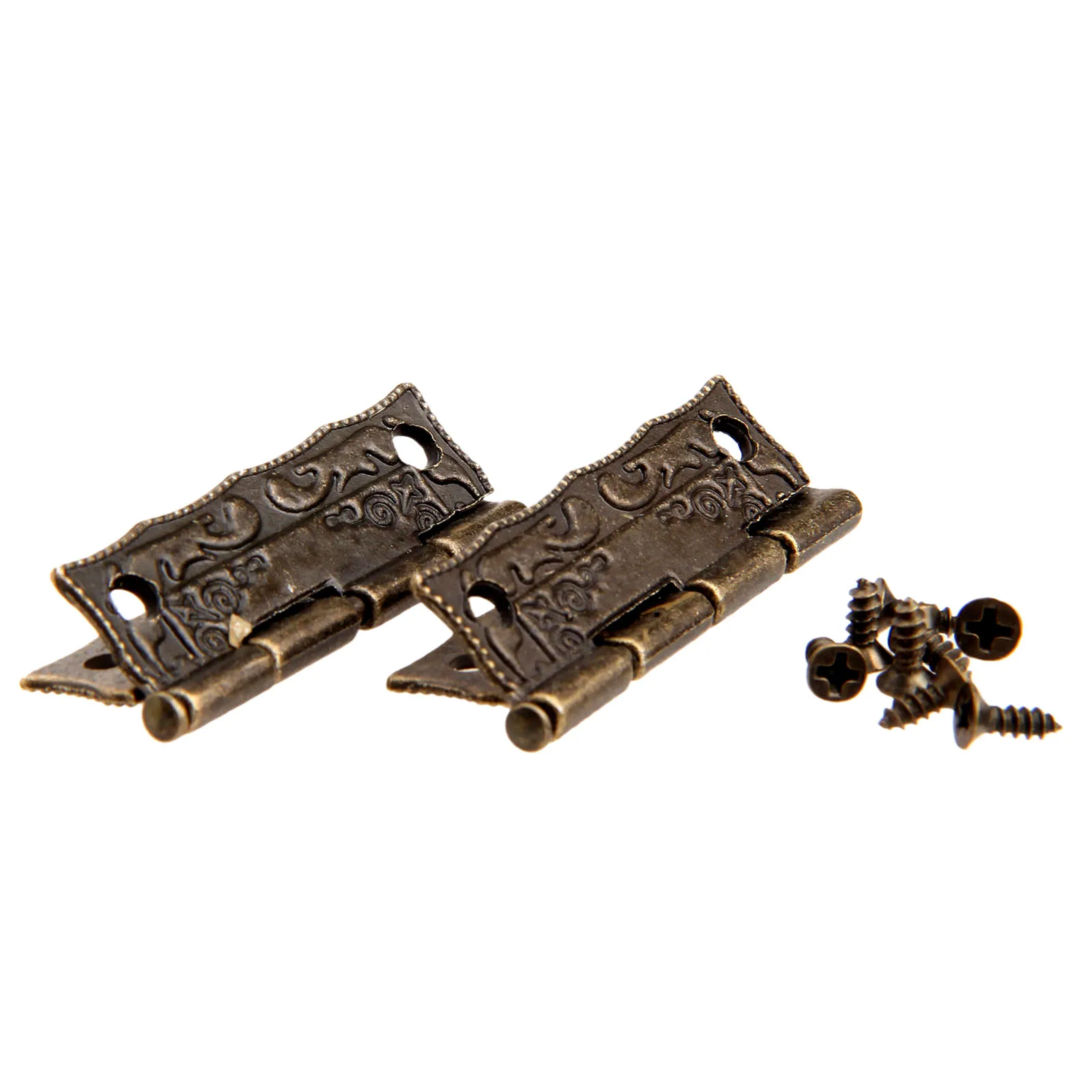 ヒンジ用装飾ネジ,36x23mm,アンティークブロンズ,鉄, - Woodworking Quotes のレビューと価格
