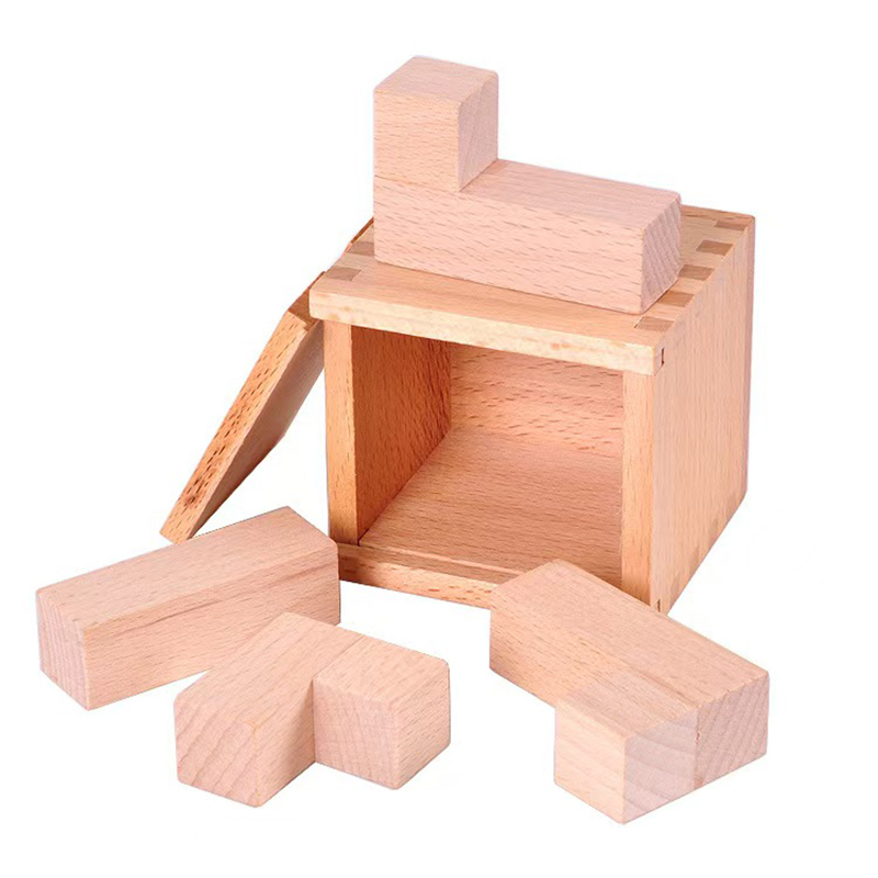 マジック IQ 斜め配置ブロック木製パズルボックス大人子供向 - Woodworking Kids Toys のレビューと価格