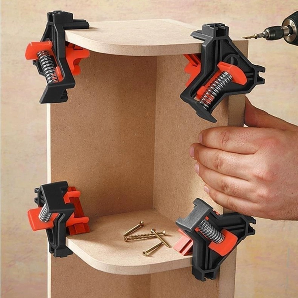 4個 90 °   直角クランプ固定クリップ額縁コーナークラ - Woodworking Company のレビューと価格