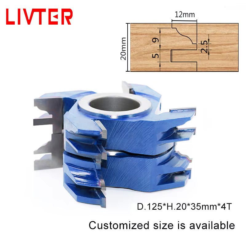 無垢材プロファイルカッターヘッド 彫刻機用必須木工機械部品  - Woodworking Machinery のレビューと価格