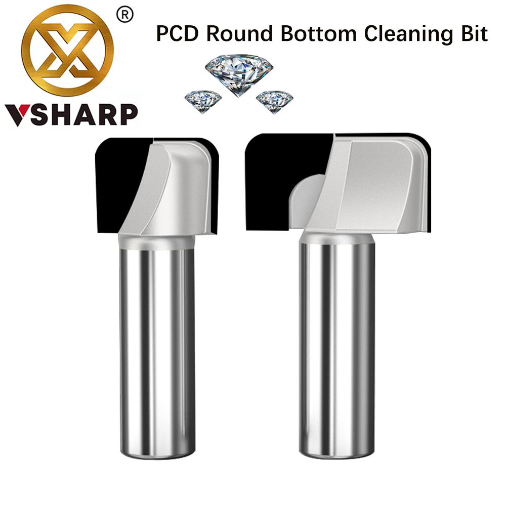 Vsharp PCD ダブルアーク丸底クリーニングビットダイ - Woodworking Quotes のレビューと価格