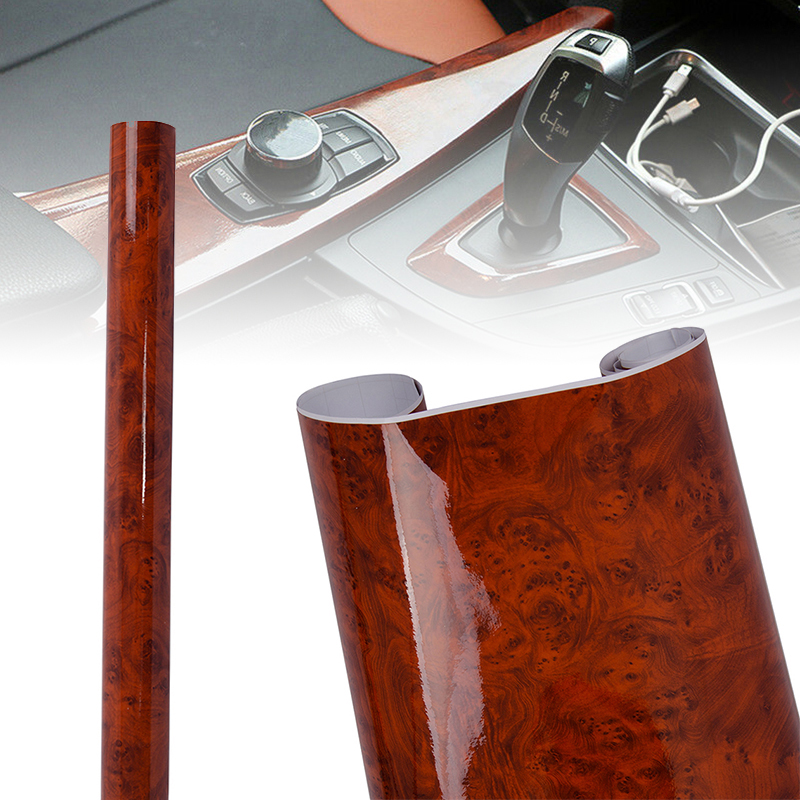 高光沢車のステッカー防水車内部粘着 DIY フィルム木目ビニ - Woodworking Zone のレビューと価格