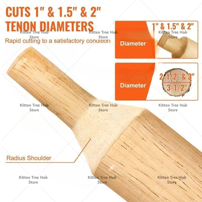 3サイズのテノンカッターセット 1インチ/25.4mm 1. - Woodworking Workshop のレビューと価格