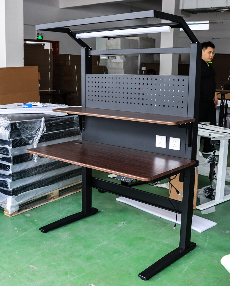 高さ調節可能なフロアスタンディングワークテーブル、ヘビーデュ - Woodworking Work Table のレビューと価格
