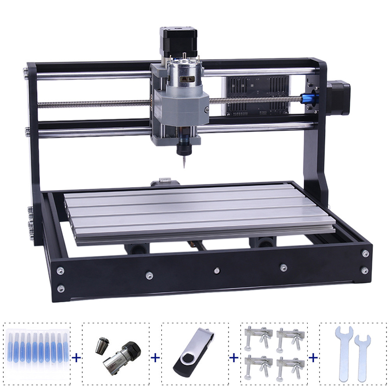 CNC 3018Pro 木工彫刻機 15W 20W レーザー - Woodworking Machinery のレビューと価格