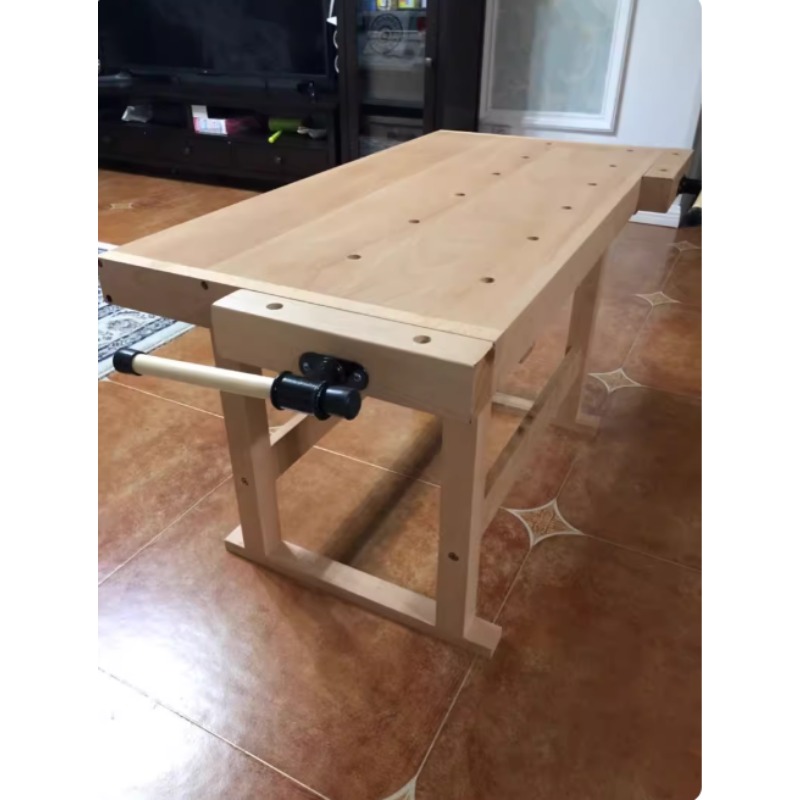 家庭用無垢材テーブル ブナ材作業台 フィッターワークベンチ  - Woodworking Work Table のレビューと価格