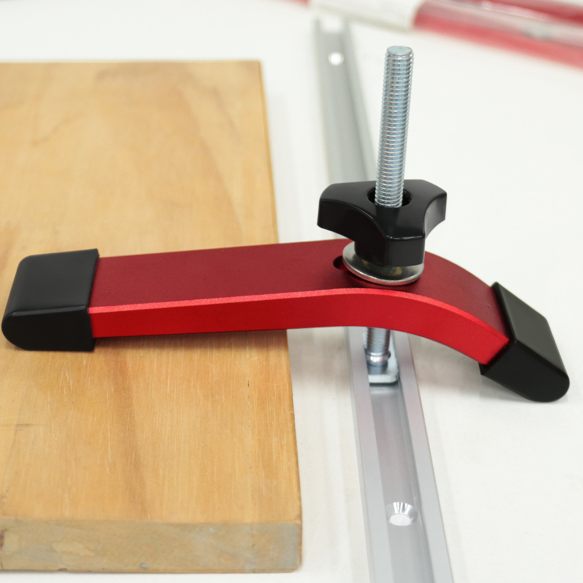 1/2 個の速効性ホールドダウンクランプアルミプレスプレート - Woodworking Company のレビューと価格