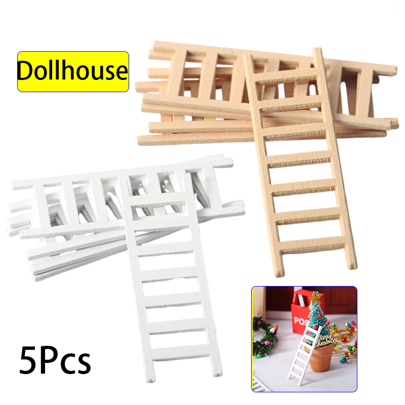 5 個 1:12 ドールハウスミニチュア家具手作り木製クリス - Woodworking Kids Toys のレビューと価格
