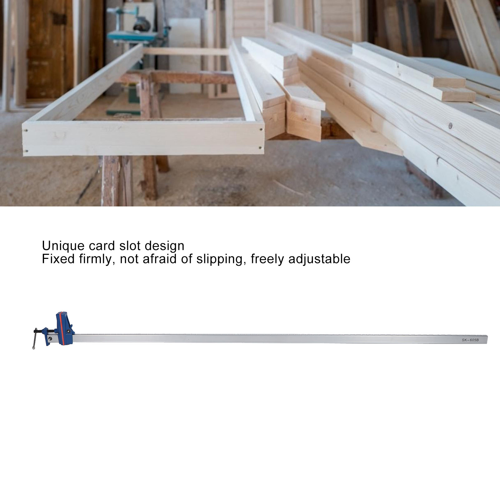 1PC 188 センチメートル木工ツール F クランプヘビー - Furniture And Woodworking のレビューと価格