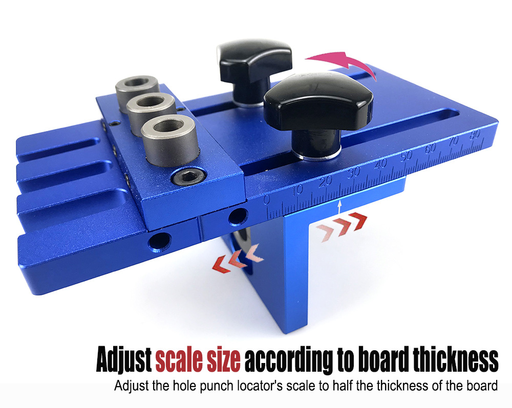 3-in-1穴あけ器、木材埋め込み部品位置特定器、丸型木材ほ - Furniture And Woodworking のレビューと価格