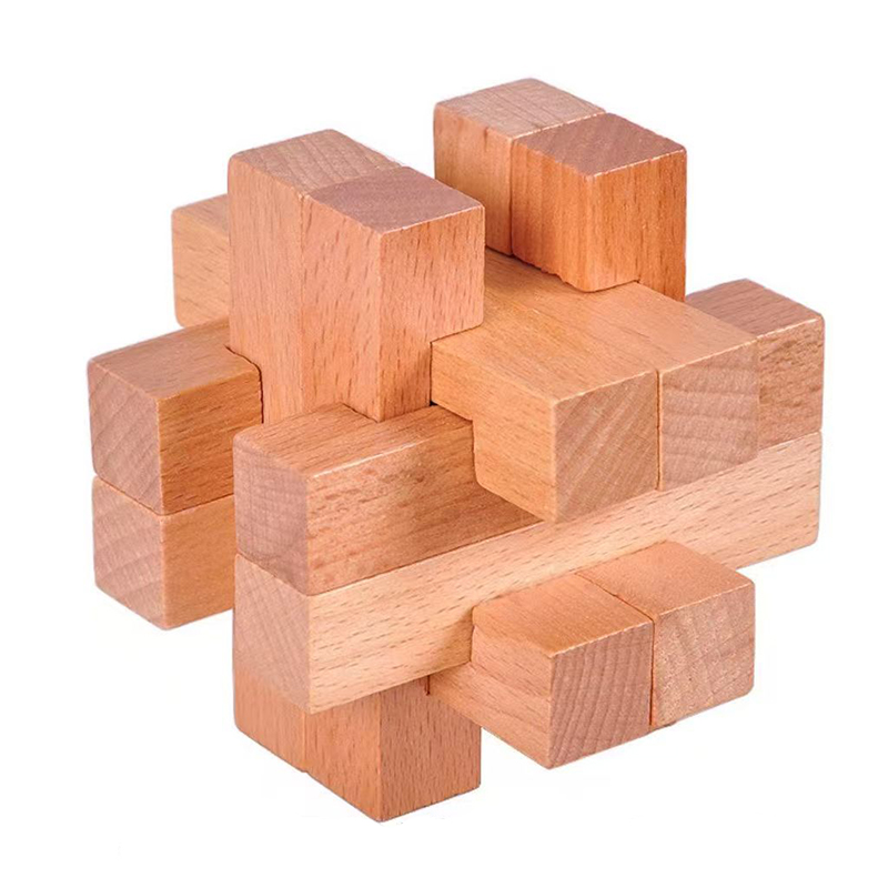 大人と子供のための木製頭の体操 ルーバンロック IQチャレン - Woodworking Kids Toys のレビューと価格