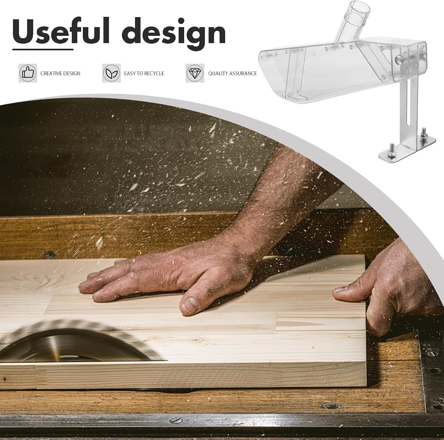 木工テーブルソー保護カバー透明集塵ガード電動丸鋸用防塵透明プ - Woodworking Company のレビューと価格