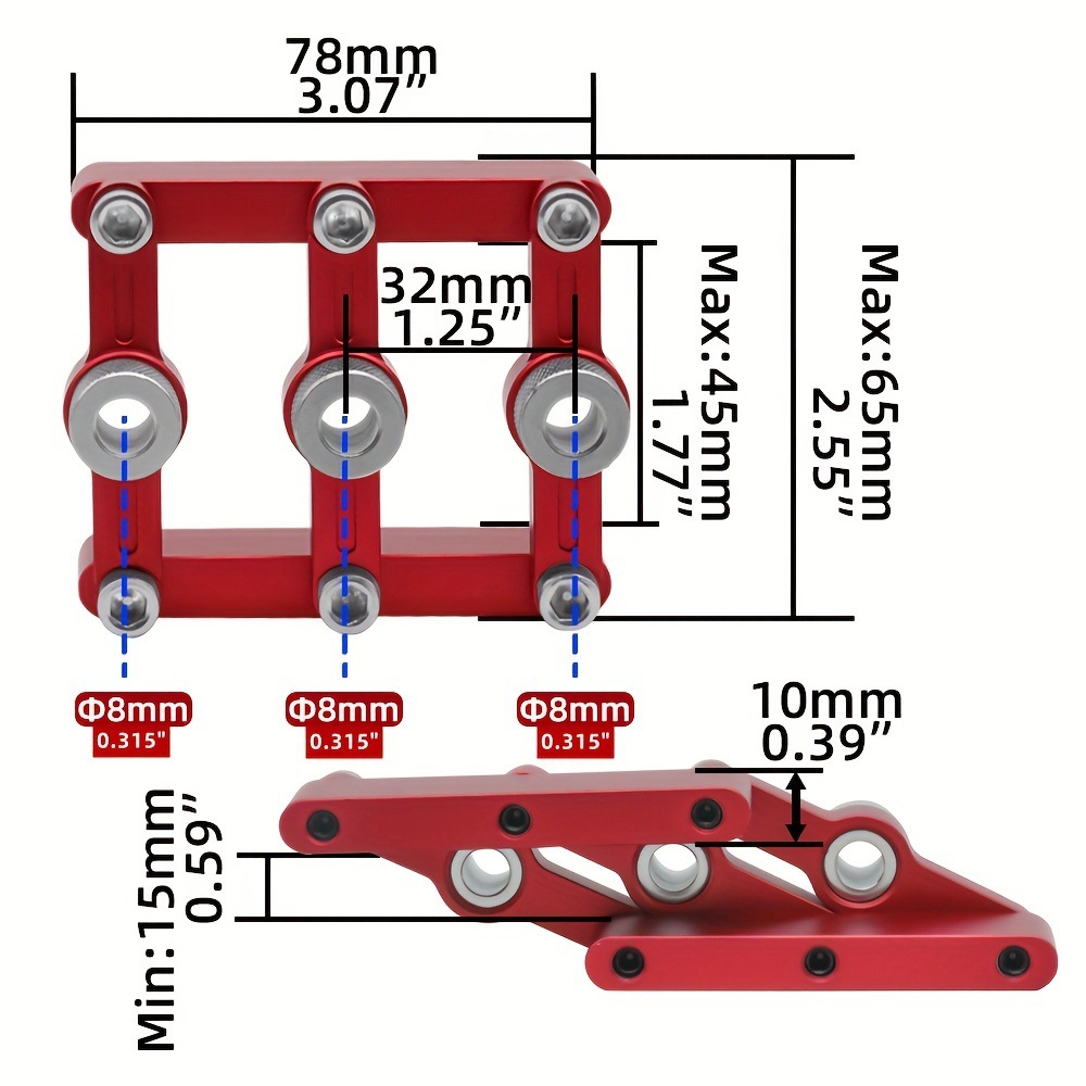 木工用セルフセンタリングテノン治具 3-10mm 3-in- - Furniture And Woodworking のレビューと価格